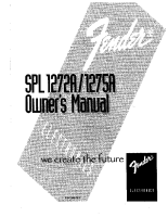 Fender SPL-1272A-SPL-1275A-SpeakerSystems - Owners Manual